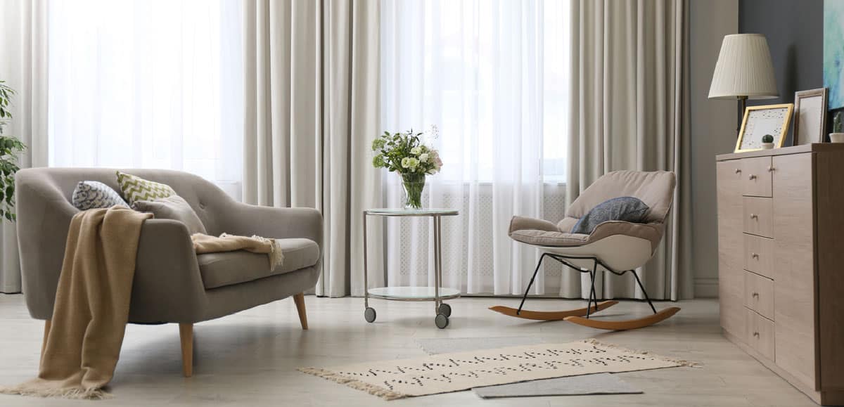 beige-curtains-and-rocker