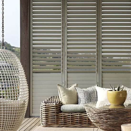 outdoor area shutters